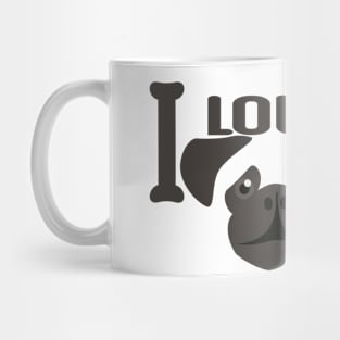 I LOVE DOGS, MAN'S BEST FRIEND Mug